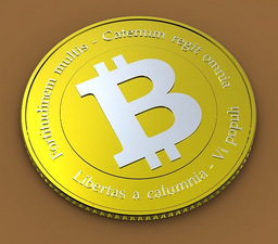 Attempt at modeling a bitcoin in 3D