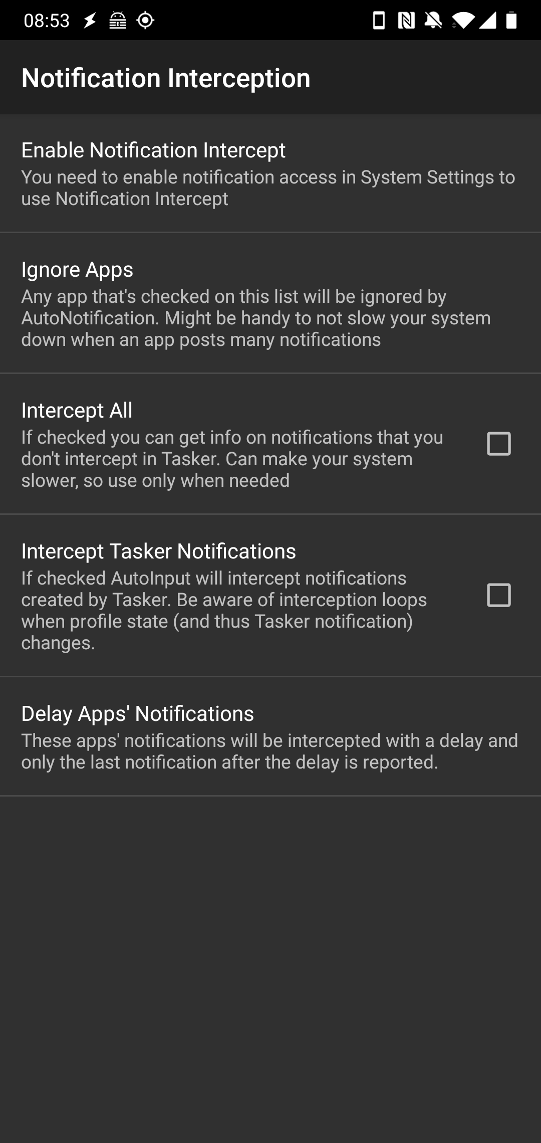 AutoNotification the service is disabled : r/tasker